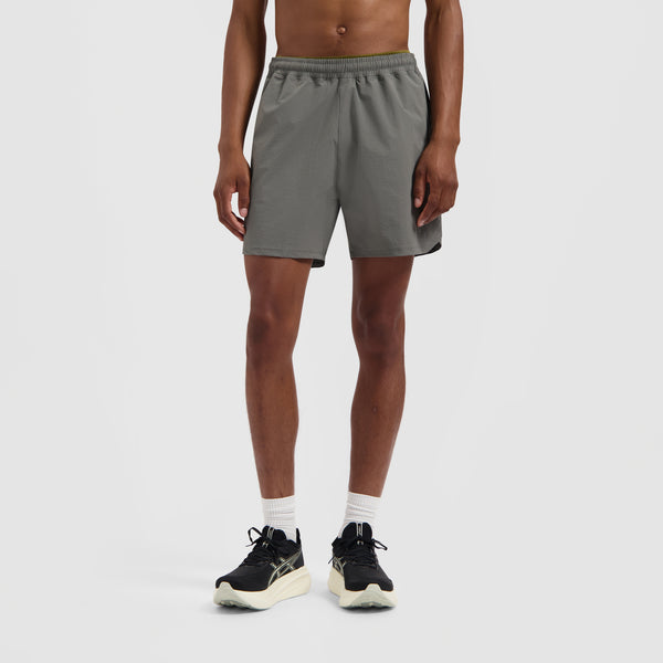 olaf hussein 10 Year Ripstop Short Granite Grey