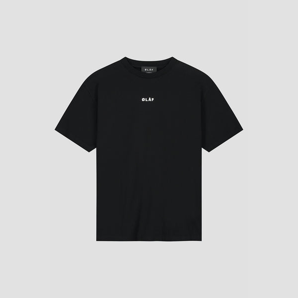 Olaf Hussein Block Tee Black