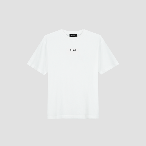 Olaf Hussein Block Tee White