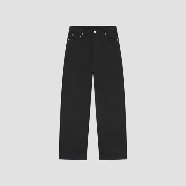 Olaf Hussein Brushed Twill Denim Pant Black