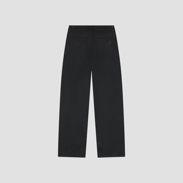 Olaf Hussein Brushed Twill Denim Pant Black