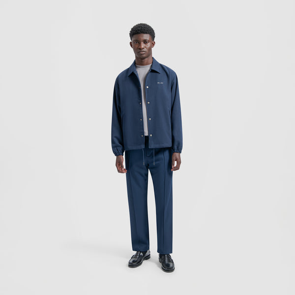 Olaf Hussein Coach Jacket Navy