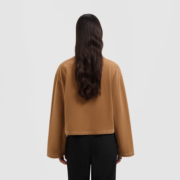 Olaf Hussein Contrast Retro Logo Crewneck Foxtrot