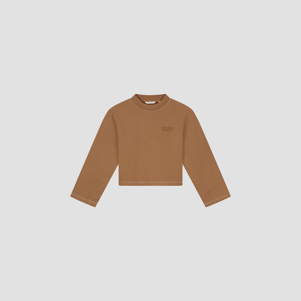 Olaf Hussein Contrast Retro Logo Crewneck Foxtrot