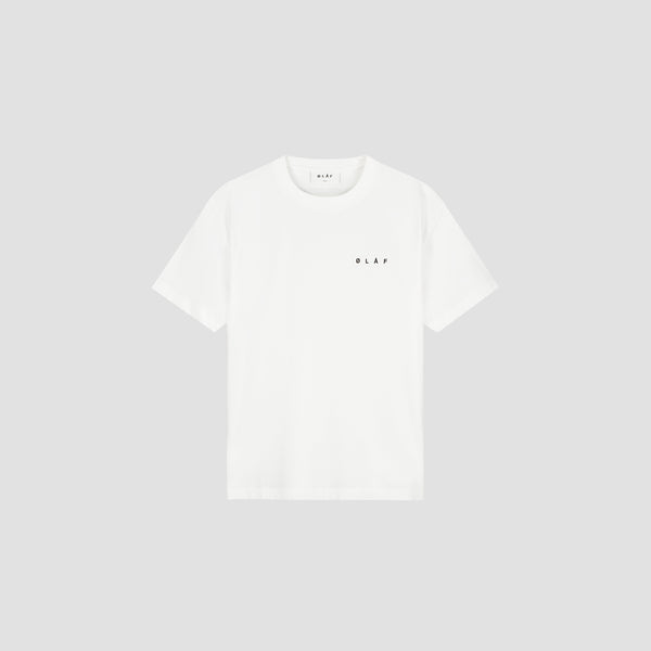 Olaf Hussein Crafted Fruit Bowl Tee Optical White