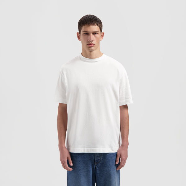 olaf hussein Essential Tee Optical White