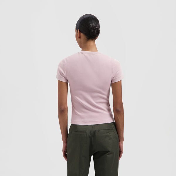 Olaf Hussein Essential Washed Tee Keepsake Lilac