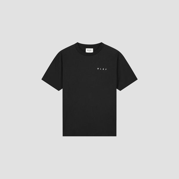 Olaf Hussein Face Tee Black