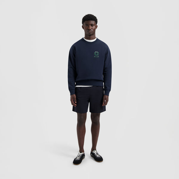 Olaf Hussein Gradient Sun Crewneck Navy