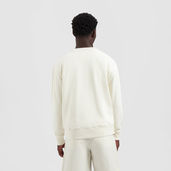 Olaf Hussein Gradient Sun Crewneck Off White