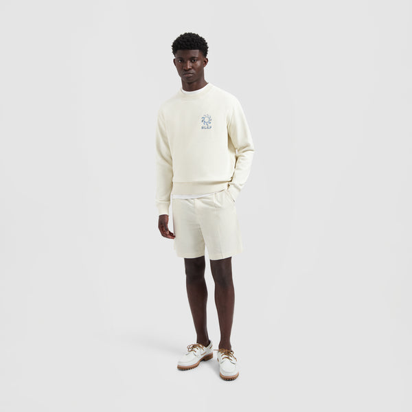 Olaf Hussein Gradient Sun Crewneck Off White