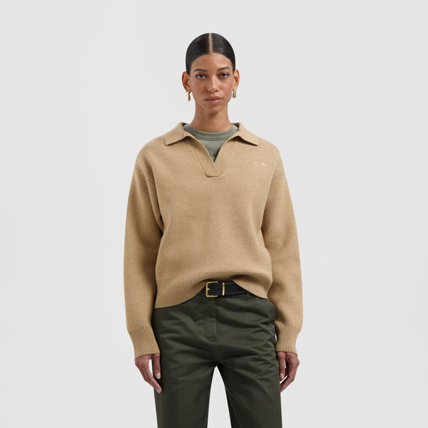 olaf hussein Knitted Polo Starfish