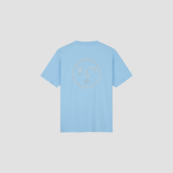 Olaf Hussein Lined Face Tee Little Boy Blue