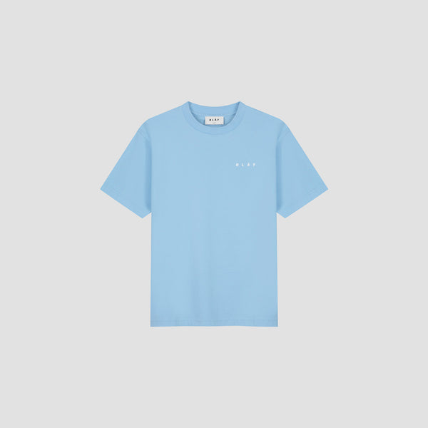 Olaf Hussein Lined Face Tee Little Boy Blue