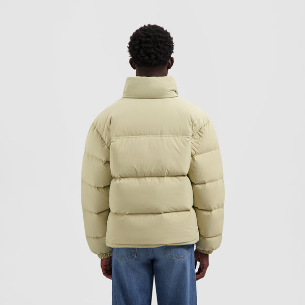 Olaf Hussein Matte Puffer Jacket Hemp
