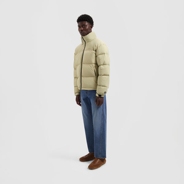 Olaf Hussein Matte Puffer Jacket Hemp