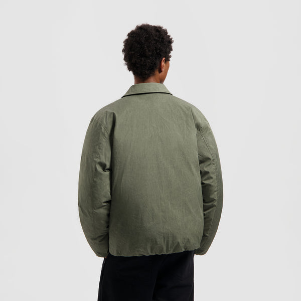 Olaf Hussein Medium Padded Jacket Olive Night