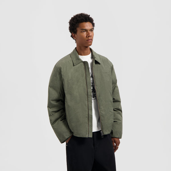 olaf hussein Medium Padded Jacket Olive Night