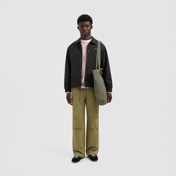 Olaf Hussein Modern Maker Coach Jacket Black