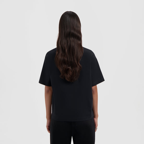 Olaf Hussein Monogram Regular Tee Black