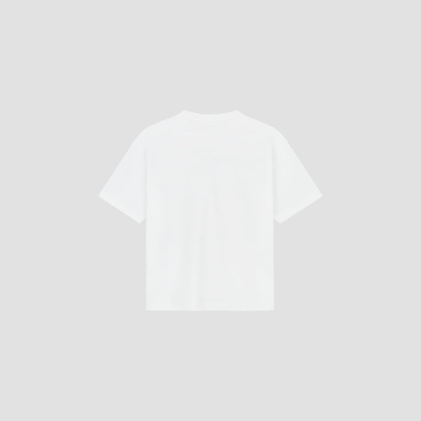 Olaf Hussein Monogram Regular Tee Optical White