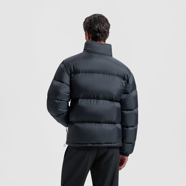 Olaf Hussein Puffer Jacket Black