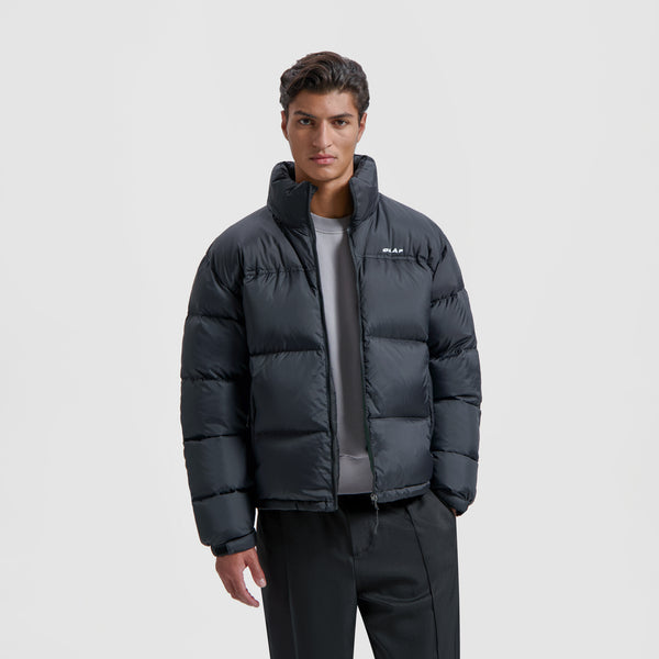 Olaf Hussein Puffer Jacket Black