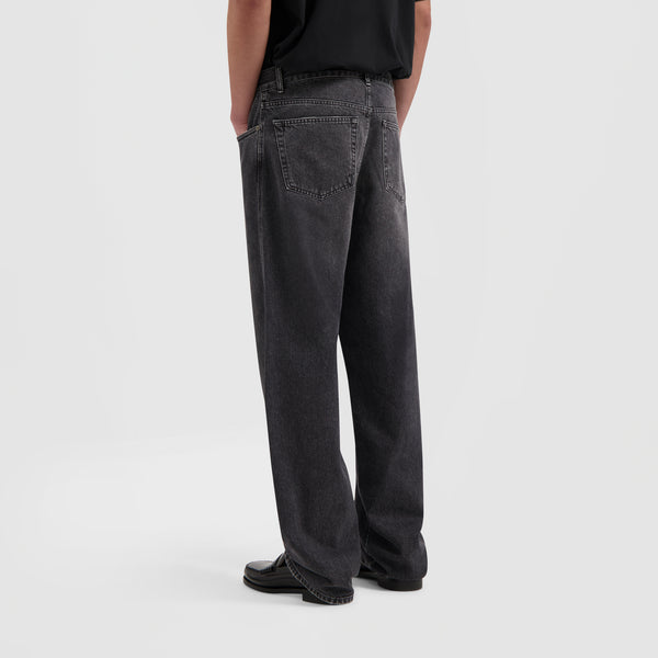 olaf hussein Relaxed Denim Pant Washed Charcoal