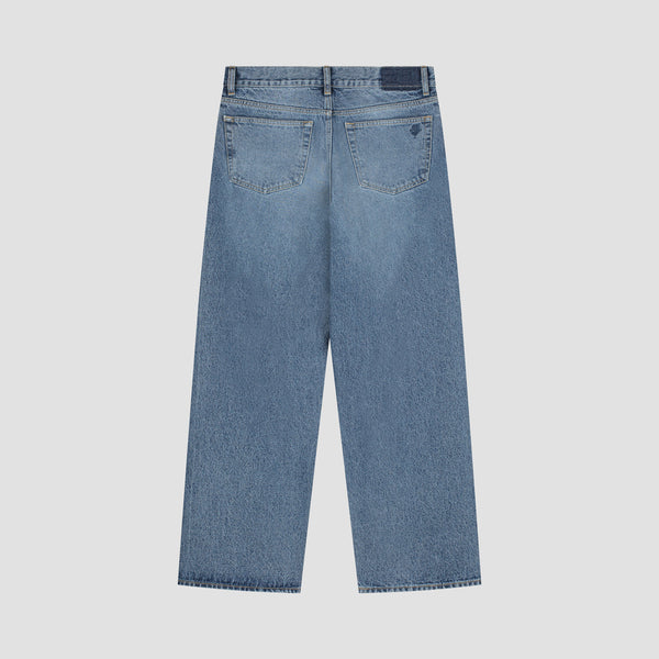 Olaf Hussein Relaxed Denim Pant Washed Indigo