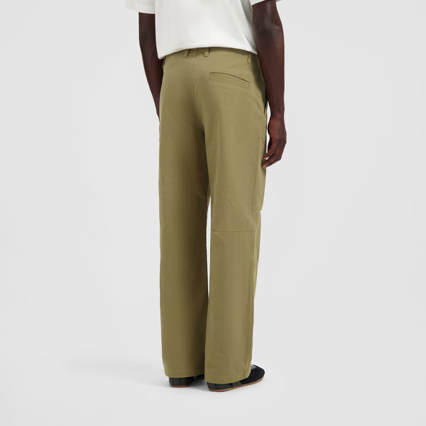 Olaf Hussein Relaxed Pant Khaki