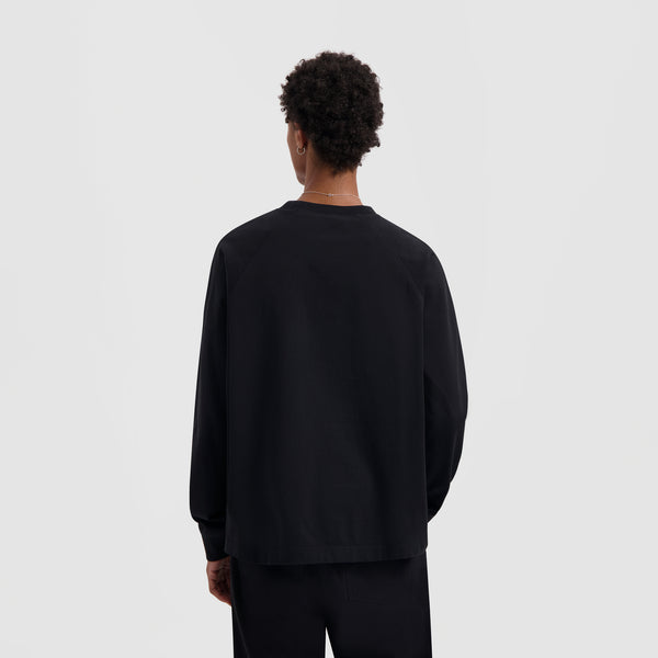 Olaf Hussein Signature LS Tee Black