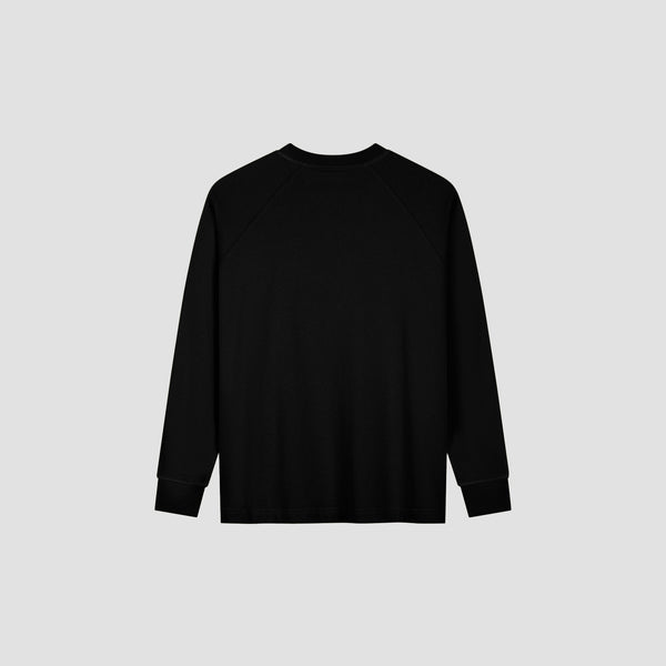 Olaf Hussein Signature LS Tee Black