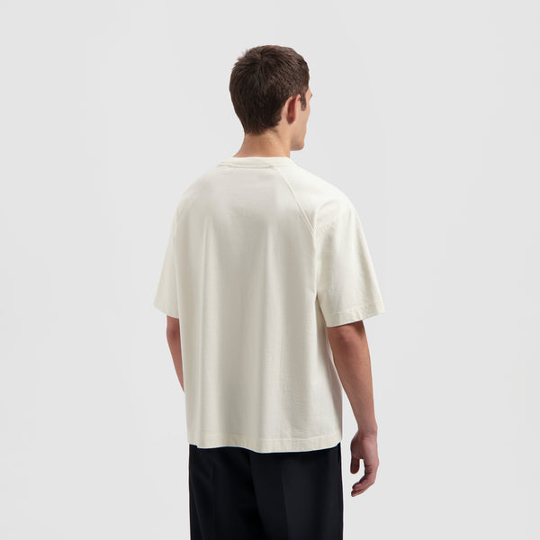 Olaf Hussein Signature Tee Off White
