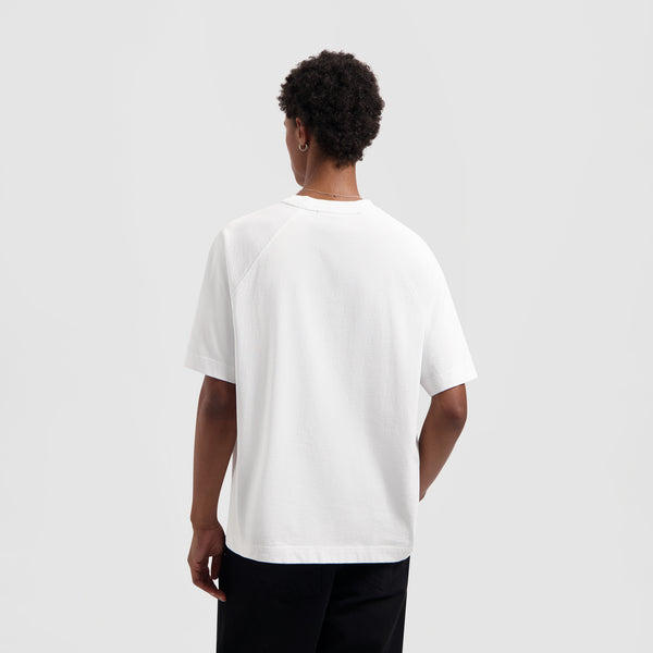 Olaf Hussein SIgnature Tee Optical White