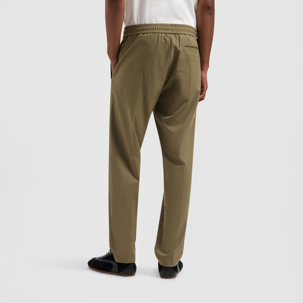Olaf Hussein Slim Elasticated Pant Olive Night