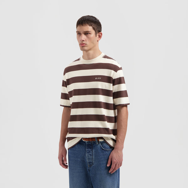 olaf hussein Striped Tee Multi