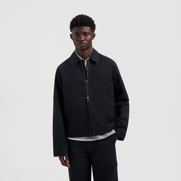 olaf hussein Structured Jacket Black