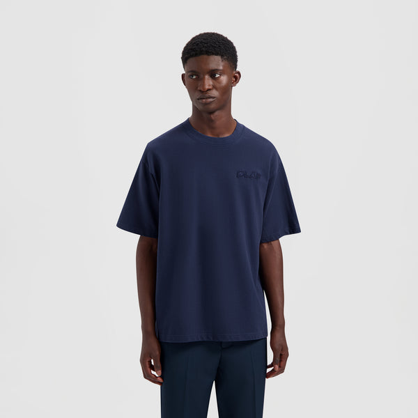 olaf hussein Studio Tee Navy