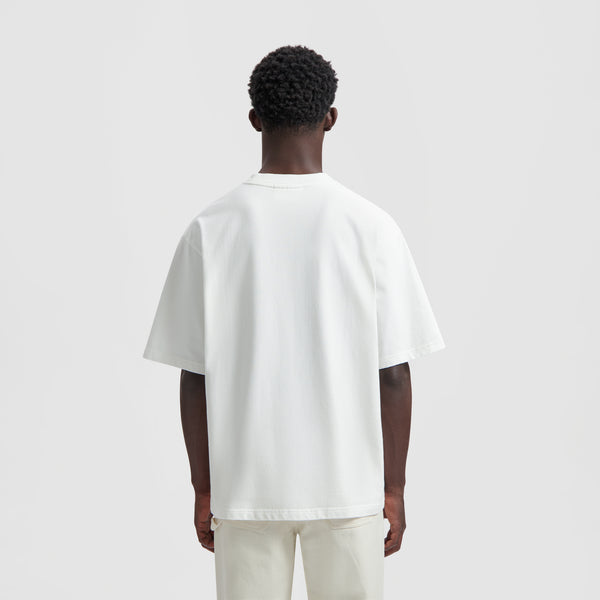 Olaf Hussein Studio Tee Optical White