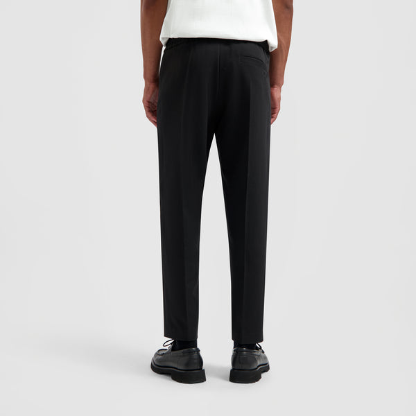 Olaf Hussein Tailored Slim Elasticated Pants Black