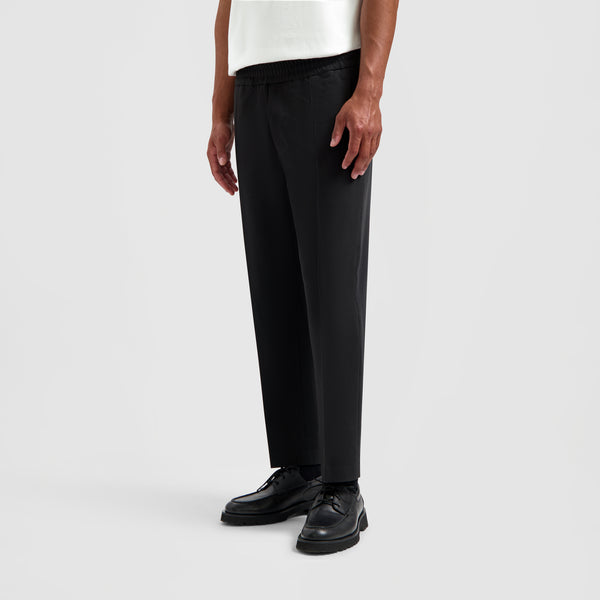 Olaf Hussein Tailored Slim Elasticated Pants Black