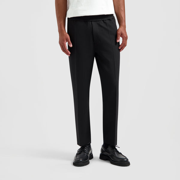 olaf hussein Tailored Slim Elasticated Pants Black