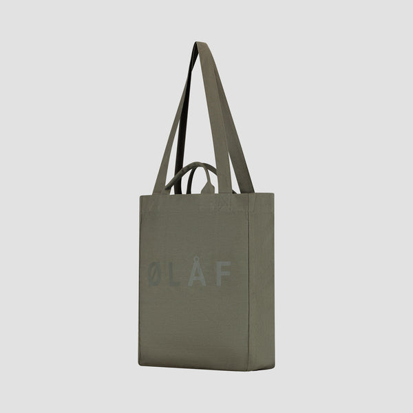olaf hussein Tote Bag Smokey Olive