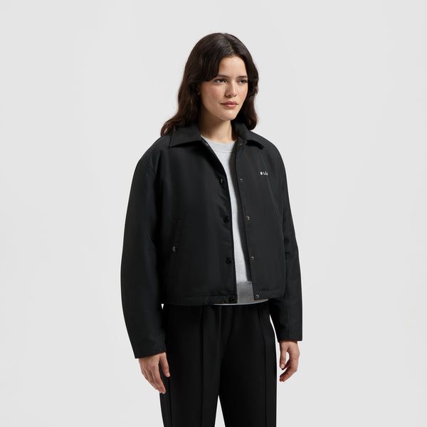 olaf hussein WMN Cropped Jacket Black