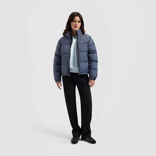 Olaf Hussein WMN Puffer Jacket Blue Slate