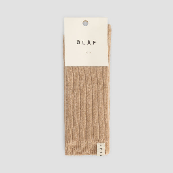 Olaf Hussein Wool Socks Sandstorm