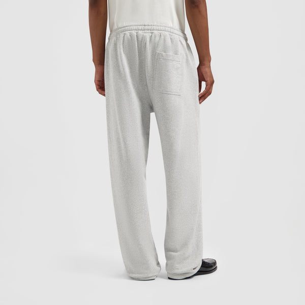 Olaf Hussein Signature Straight Leg Sweat Pant Heather Grey