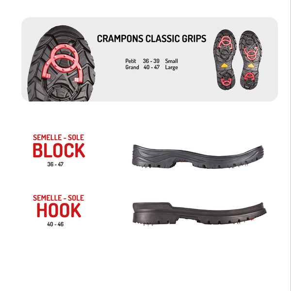 olang Accessories  Collection Crampons Men's Grips - Set