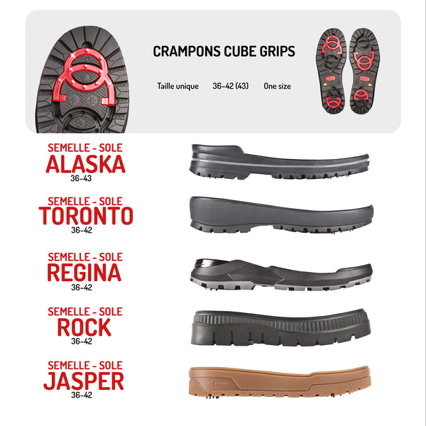 olang Accessories  Collection Crampons Women's Cube Grips - Set