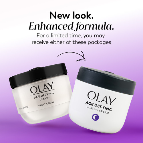 Olay Age Defying Classic Night Cream Face Moisturizer